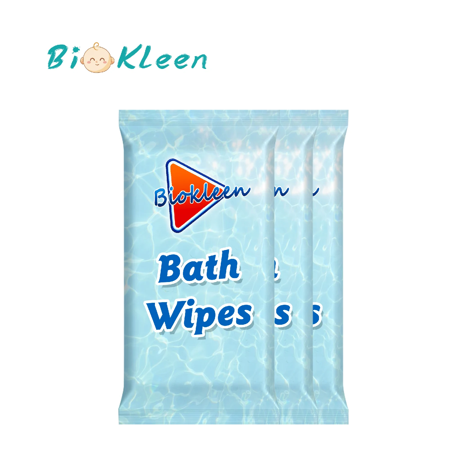 

Biokleen OEM Disposable Bath Cleansing Wipe Washcloths