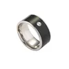Intelligent NFC wearable device fashion practical titanium steel ring for man