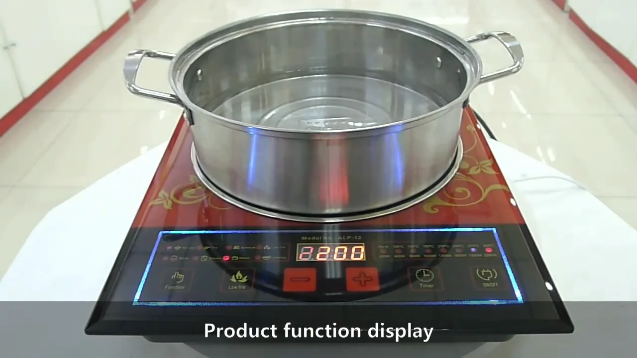 2200w 220v Blue Lighting Induction Cooker Alp12 Buy Alp12 Induction