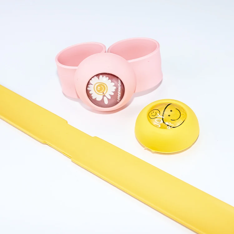 

Summer Silicone Anti Mosquito Repellent Bracelet Anti-mosquito Wristband, Yellow, green, blue, black, pink