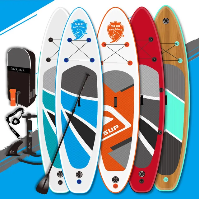 

Drop Shipping 10.5'ft Wood Sup Board Stock Cheap Surfboard Lightweight Inflatable Stand Up Paddle Board Factory