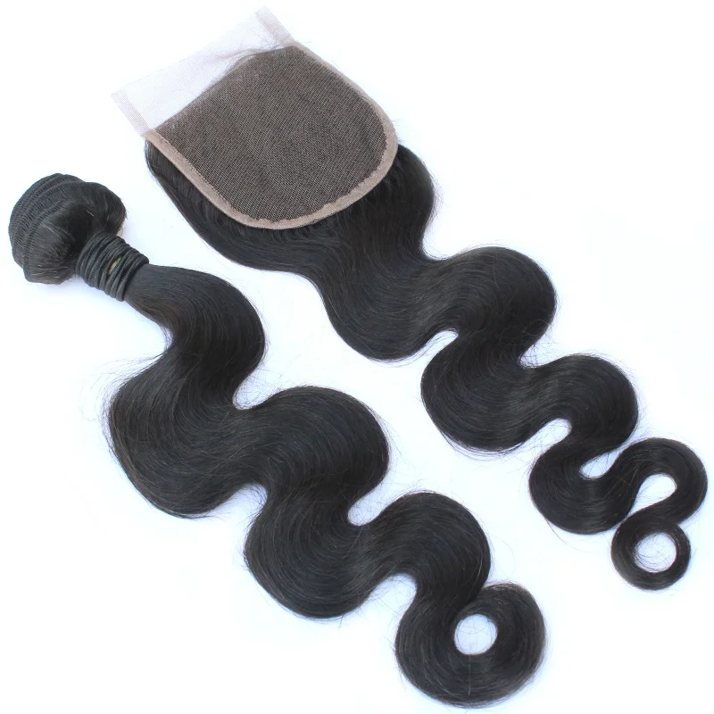 

Virgin Brazillian Hair Bundles With Closure Perruque Bresilienne 40Pouce Avec 5X5 Hd 5*5 Closure 6X6 Bodywave Closure