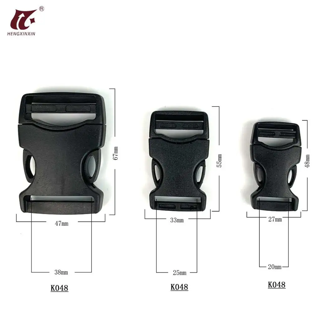 

China factory direct wholesale slide side release buckles multipurpose custom logo side release buckles, Customized