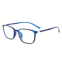 

Fashion Square TR90 Anti Blue Light Blocking Glasses Itallian Design Women Men Computer Glasses to block blue light 2019