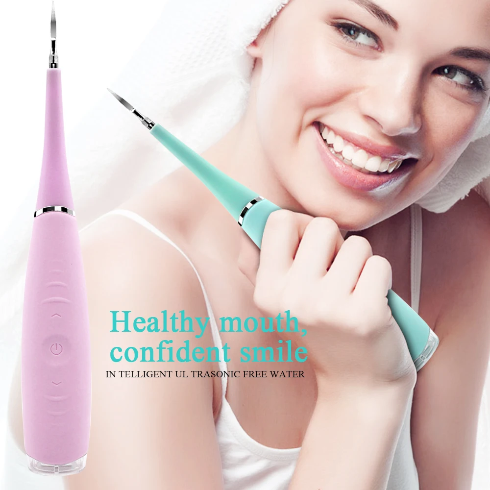 portable electric sonic dental calculus remover
