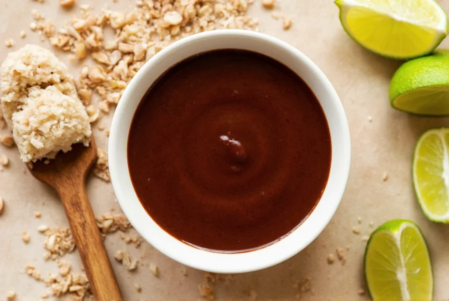 Cooking mole sauce