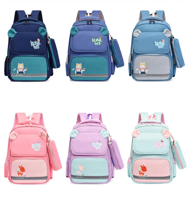 

2021 new primary school backpack British college child girls backpack large capacity for 3-6 years, Customized color