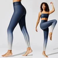 

Wholesale Fitness Plus Size Women Clothing Yoga Wear Workout Yoga Pants Custom Gym Ombre Shiny Yoga Leggings Women Sportswear