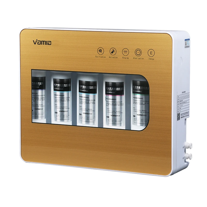 

Vamia HMU-V2G kitchen 5 stage ultrafiltration without electricity household under sink uf water purifier