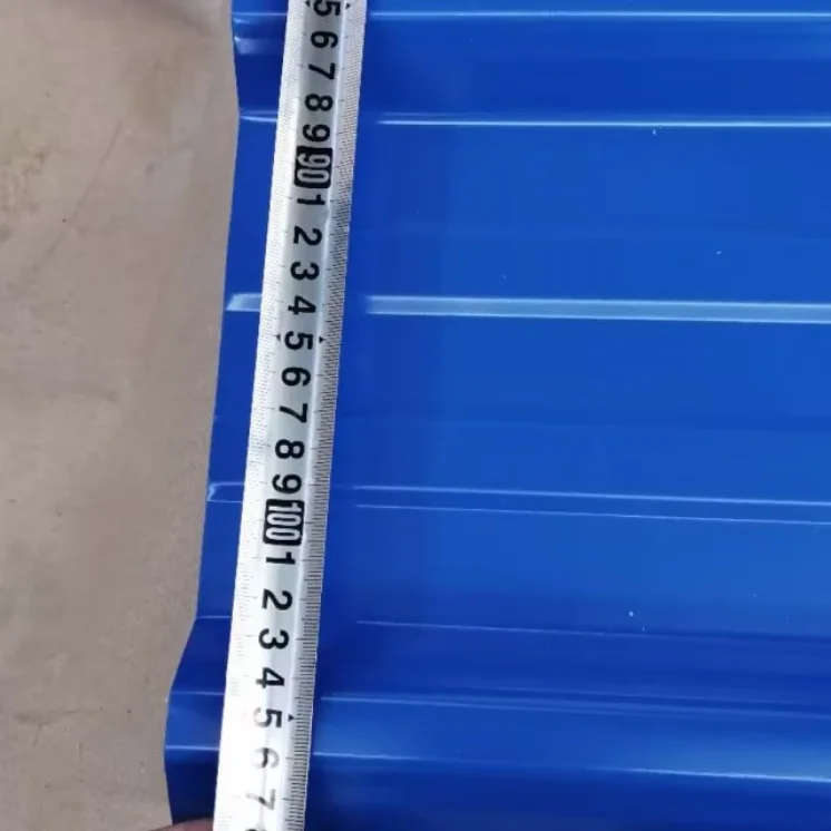Color Coated Zinc Galvanized Metal Roofing Corrugated Steel Sheet 0.6mm