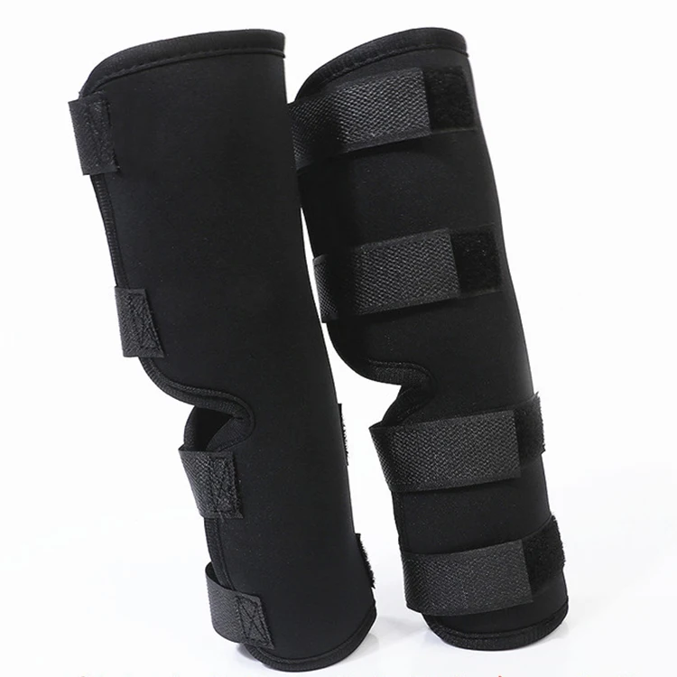 

Top Selling Dog Injury Recover Rear Front Leg Support Dog Leg Knee Protector Adjustable Dog Knee Pad, Black,red,blue