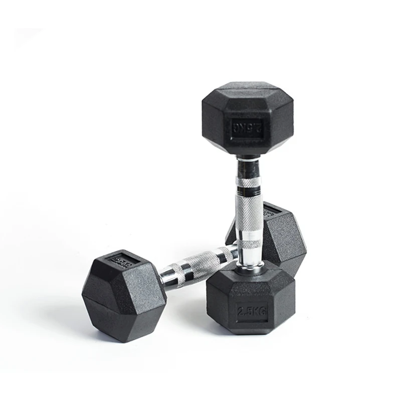 

Best DB-2304 Home Fitness 2.5-50 KG 5-100 LB Black Best Selling Gym Exercise Equipment Dumbbells