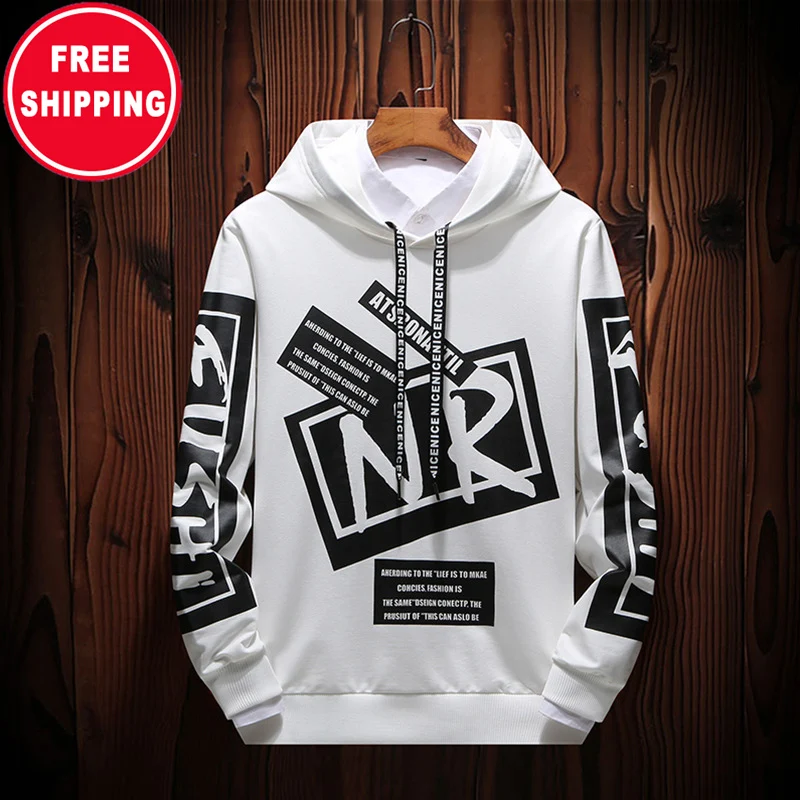 

Autumn winter casual 100% cotton men's sweater hooded loose jacket shirt hoodie sweatshirts wholesale