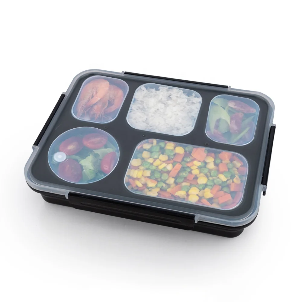 Wholesale Leakproof Meal Prep Metal Bento Stainless Steel Lunch Box