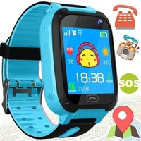 

S4 Children GPS SOS Intelligent Monitoring Calling Smart Watch for kids with camera dial Call Anti Lost