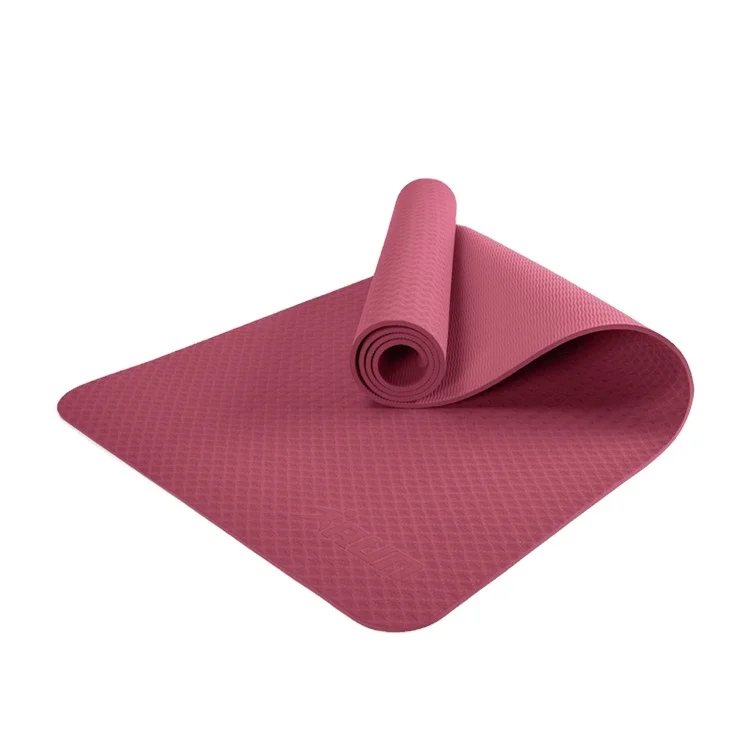

Eco-friendly 100% Single 6mm Tpe Factory Yoga Mat, Customized color