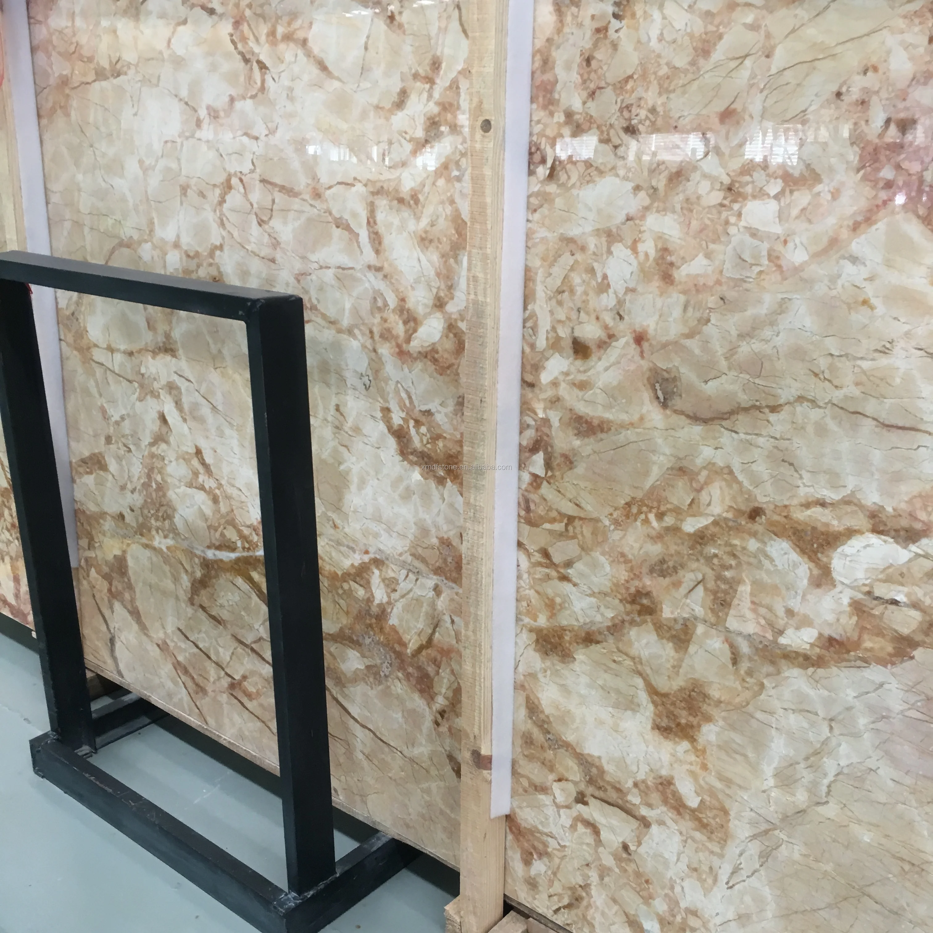 装饰金凤凰大理石板黄色金色大理石瓷砖室内装饰