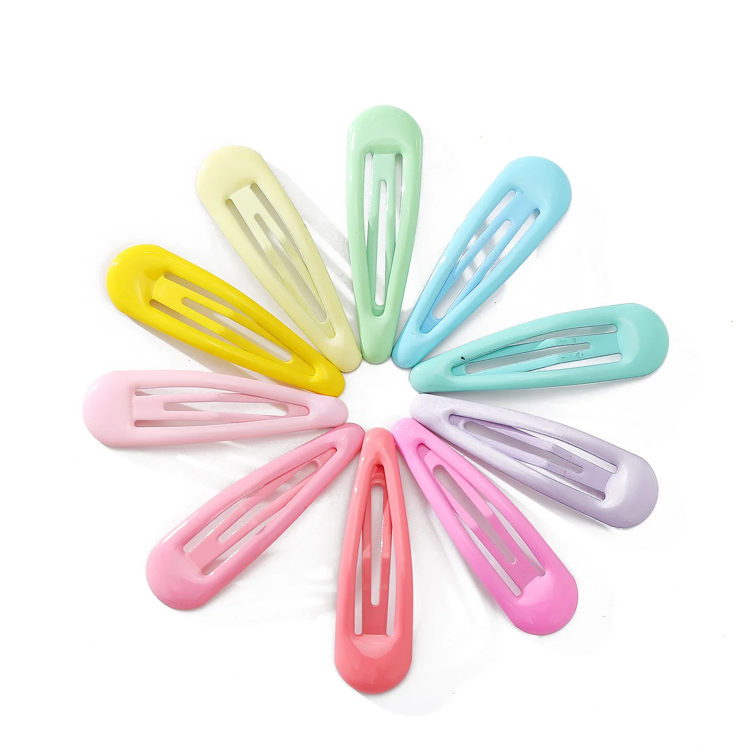 

Hot Fashion Candy Color 10 Pcs Little Clips Set Hair Accessories Hairpins for Baby Girls, Colorful