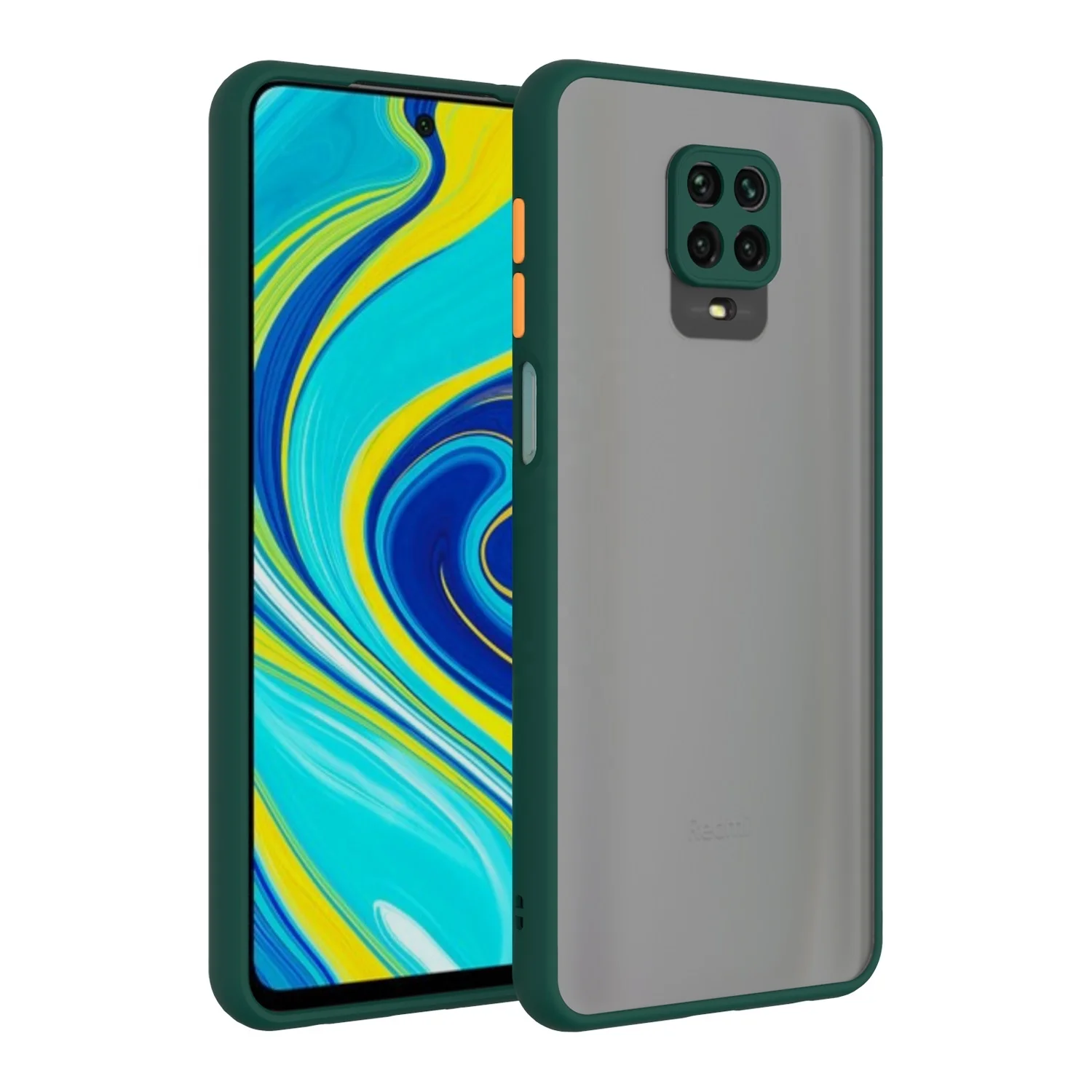 

Hot Selling Smoke Matte Handphone Casing Hard PC Phone Case Back Cover for Xiaomi Redmi Note 9 Pro Max 9S Mi 10 10X 8 K30i 5G 7