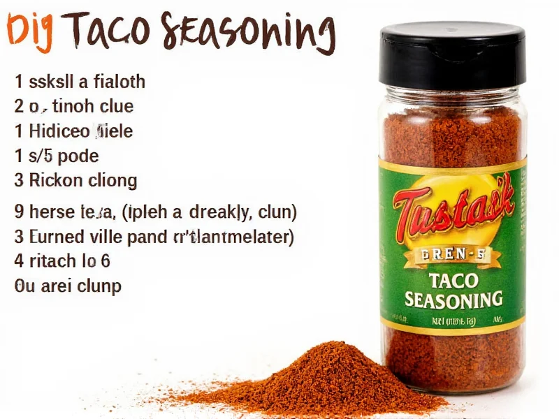 Homemade Taco Seasoning Recipe: Simple 7-Spice Blend