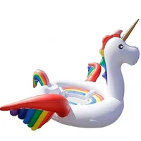

OlarHike giant inflatable Rainbow Unicorn water Pool Floats,Blow Up Pool Float for Adults,Ride-On Pool Raft for Ocean Lake Pool