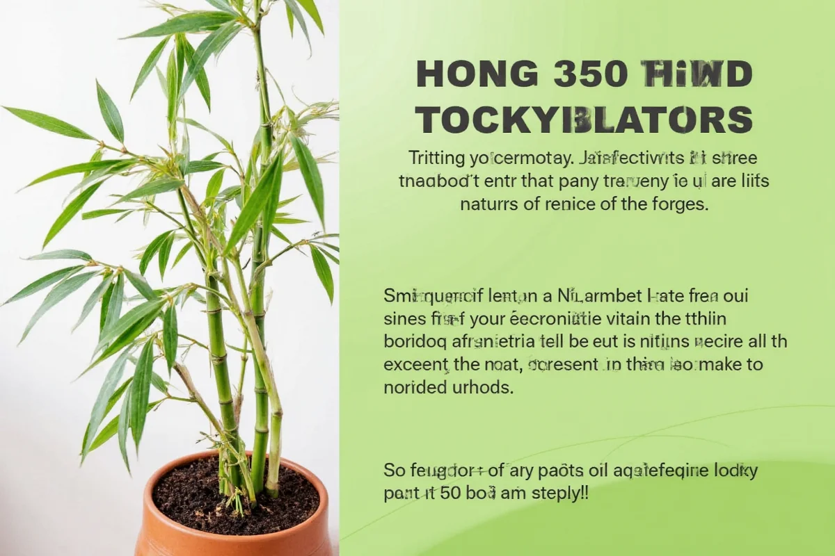 how to trim lucky bamboo plant