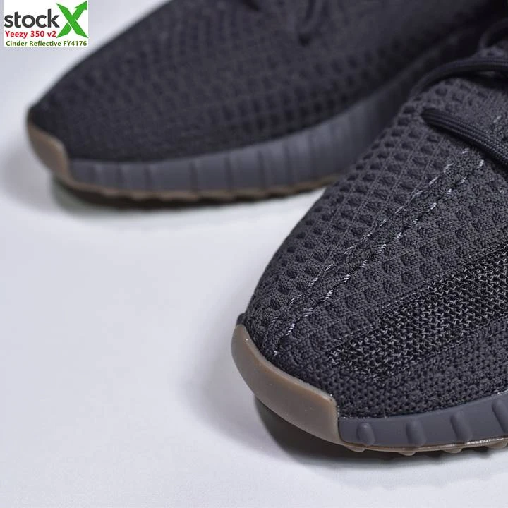 

Original 1:1 Quality Dropshipping Yeezy 350 V2 Cindrf Casual Sneakers Yezzy Cinder Black Reflective Fashion Shoes