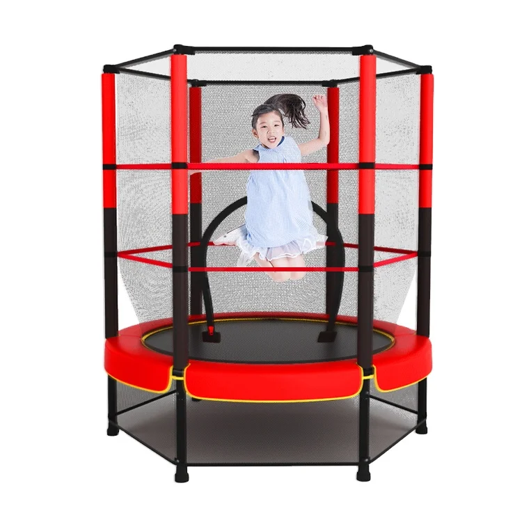 

Trampolines with Galvanized Anti-Rust Coating Wholesale Black Trampoline Fabric indoor children's round trampoline