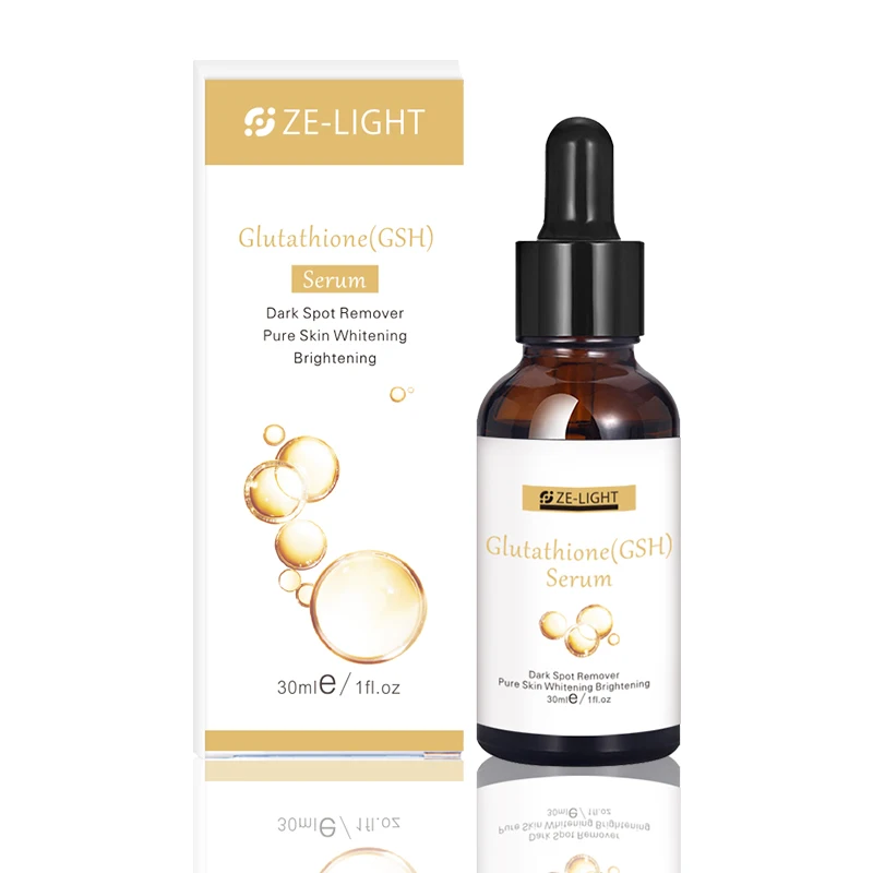 

Wholesale Ze-Light Glutathione Skin Whitening Facial Serum, Transparent