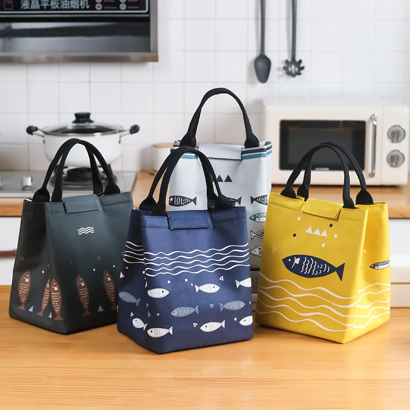

Lunch Bag Insulated thermal bag Wide-Open Lunch Tote Bag
