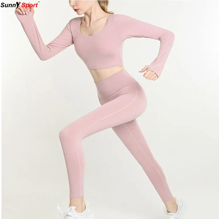 

Top selling tight professional yoga suit sport wear seamless yoga suit women, Customized colors