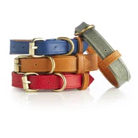 

Coronado Red Leather Pet Dog Collar Wholesale Dog Collars Plain Leather Product