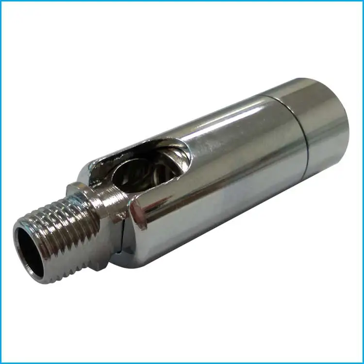Adjustable Flexib M8 Thread Universal Swivel Joint Brass Material For