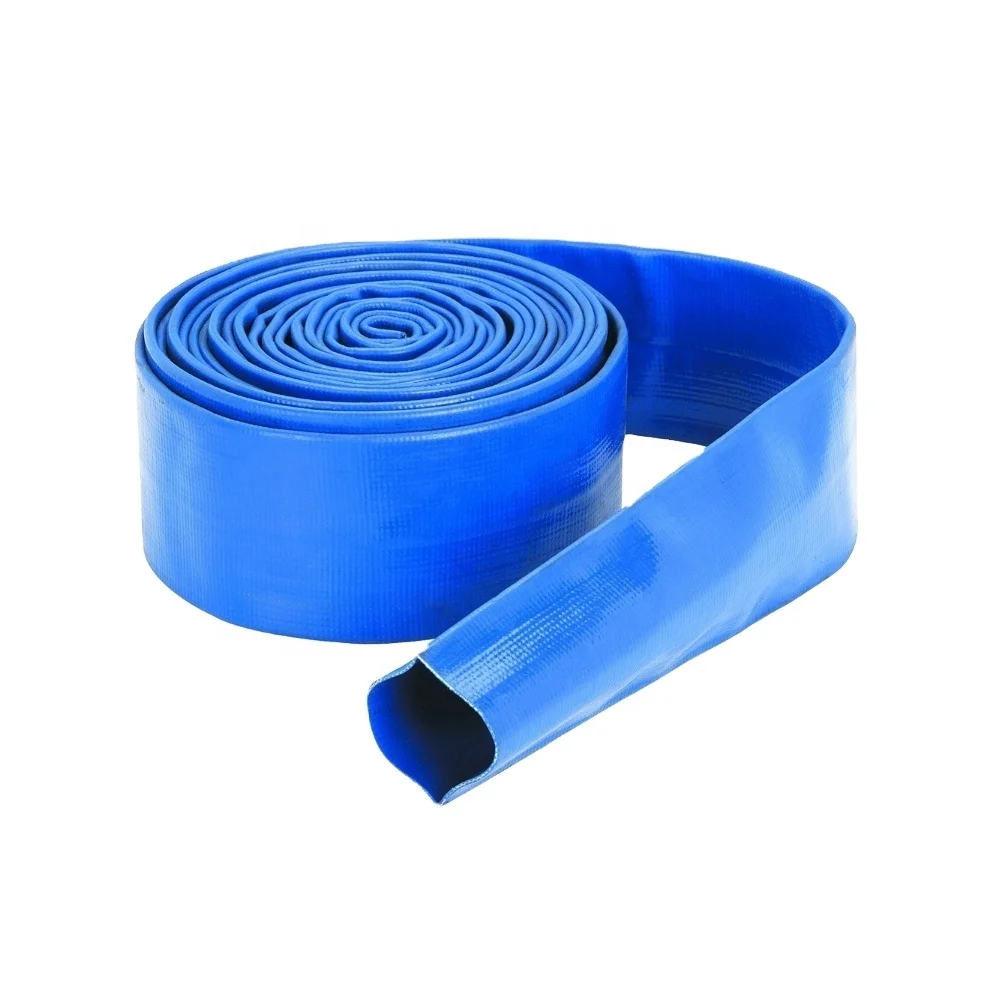 

Plentirain agriculture irrigation PVC flexible hose layflat hose irrigation pipe