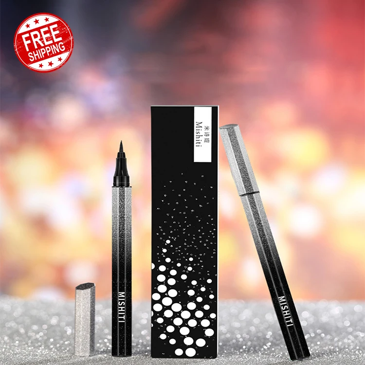 

Edge star eyeliner, waterproof, sweat-proof, long-lasting, non-smudge, quick-drying eyeliner