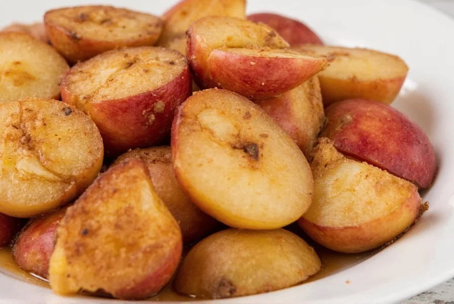 Variations of cinnamon apples recipe showing stovetop version, baked version, and breakfast version with oatmeal