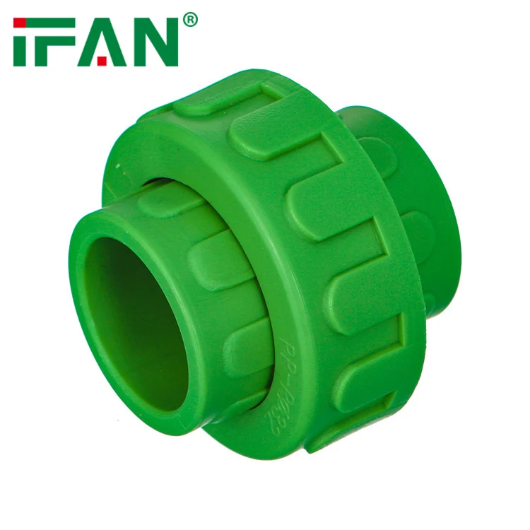 

IFAN 20mm Wholesale Hot Sale PPR Fitting PN25 PPR Pipe Fitting Hot and Cold Equal Pipe Fittings Union