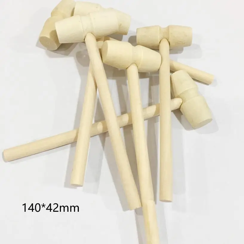 

small 14cm wooden hammer mallet for surprise cake