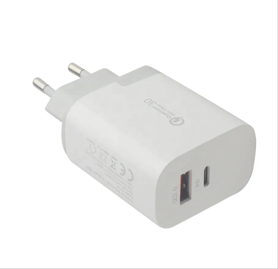Best selling 18W USB C PD charger QC 3.0 fast wall usb charger