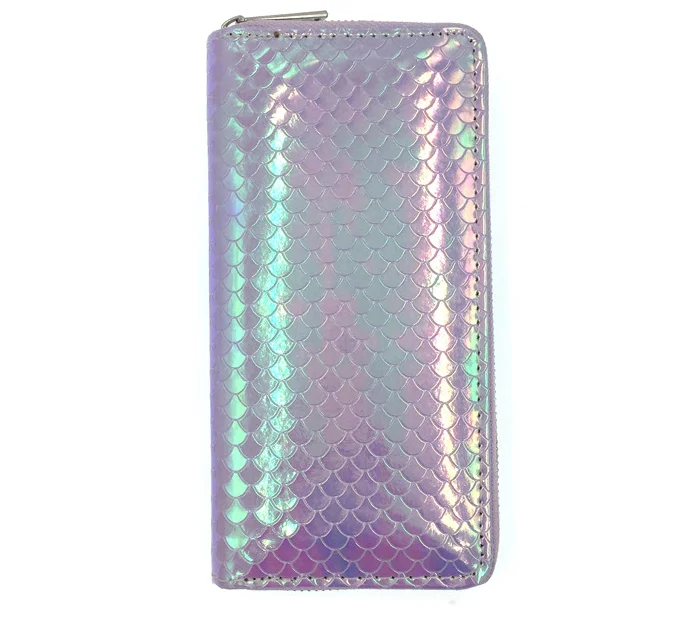 

Pu Wallet Lady Holding a long bag makeup bag