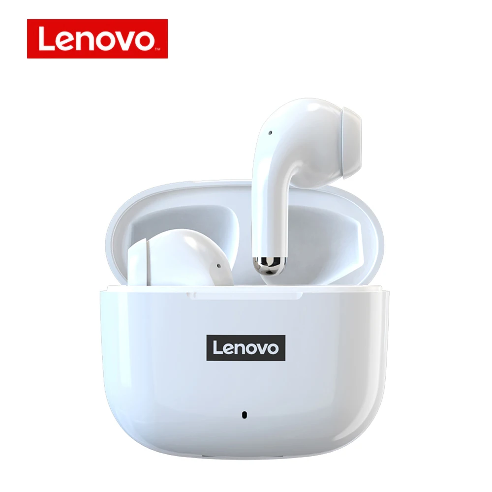 

NEW Original Lenovo LP40 TWS Wireless Earphone BT5.0 Dual Stereo Noise Reduction Bass Touch Control Long Standby Earbuds