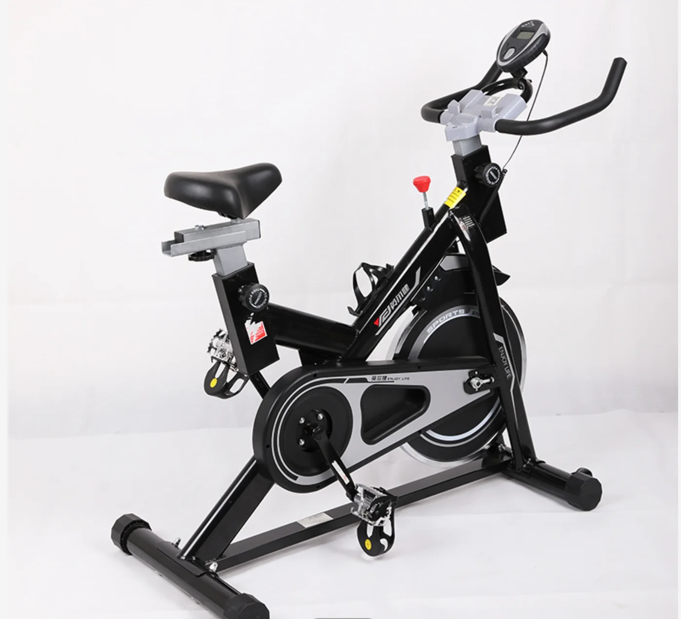 

Wholesale Best Cycling Magnetic Exercise Bike spin bike magnetic Fitness Indoor gym Spinning bike Home use for sale, Black,red
