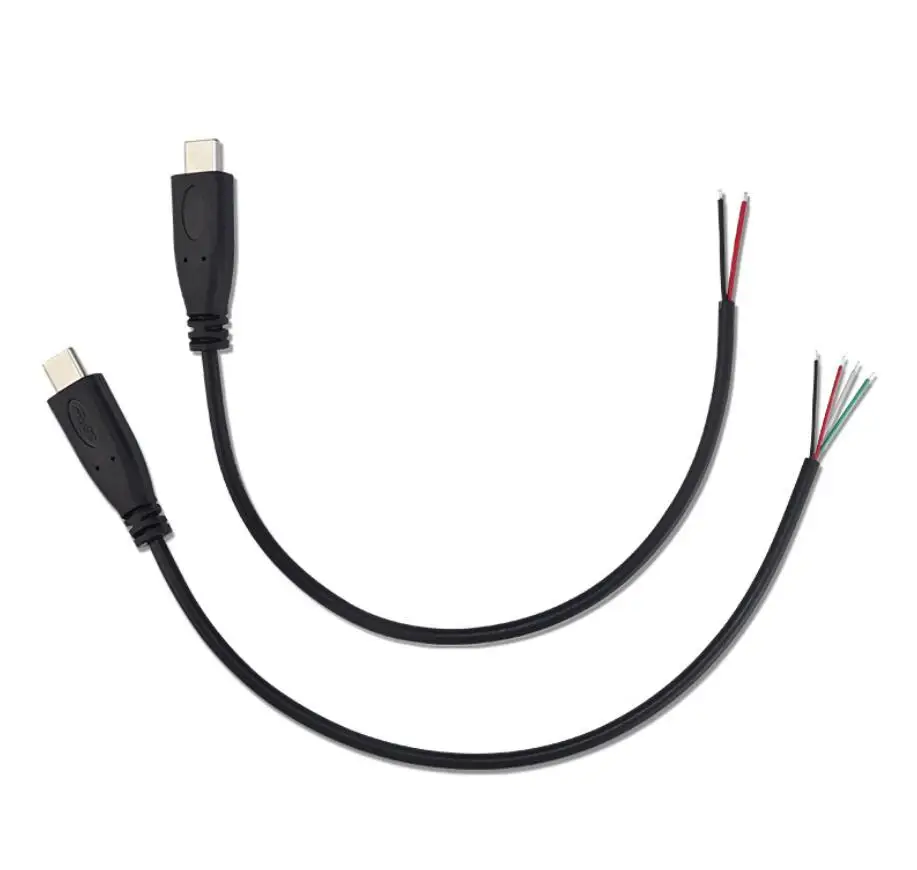 Support Oem Usb2.0 Type C To Bare Open End Wire Usb C Cable Buy Open Type C Cable,Open End