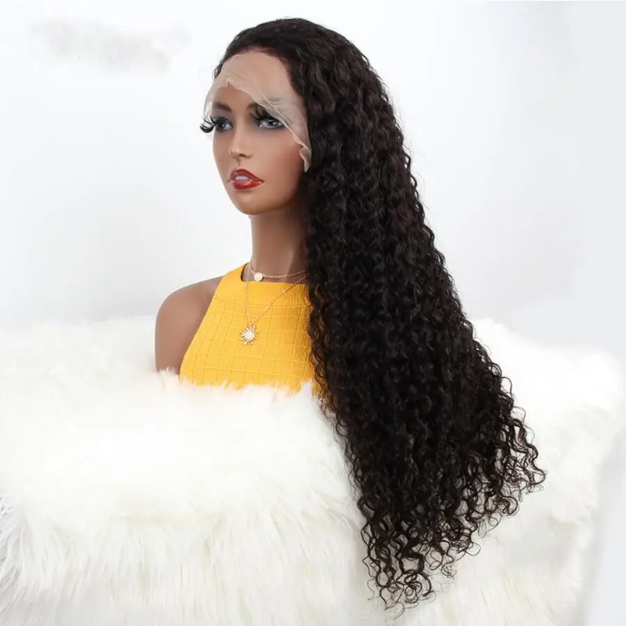 

Wholesale Hair Vendors Best HD Lace Frontal Wig 10A Grade Brazilian Hair Water Wave Virgin Hair Extensions