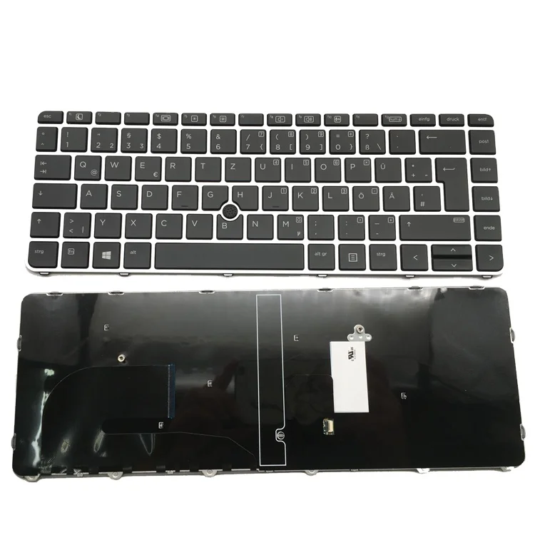 

HK-HHT New keyboard For HP EliteBook 745 840 without backlit G3 German laptop keyboard