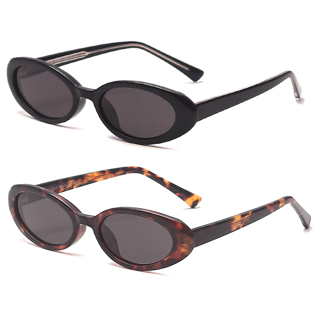 

2023 New Arrival Small Oval Sunglasses Fashion TR90 Acetate Polarized Sunglasses For Woman Man