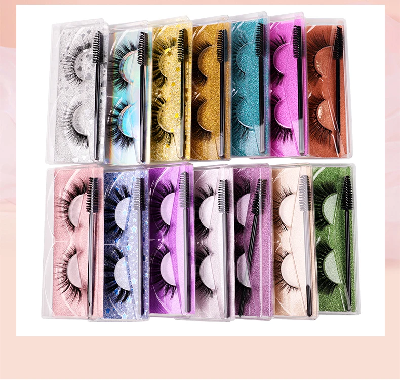 

Hot Sale 3d False Eyelash Handicraft Similar Product 100% Faux Real Mink Fur False Eyelashes, Natural black mink eyelashes