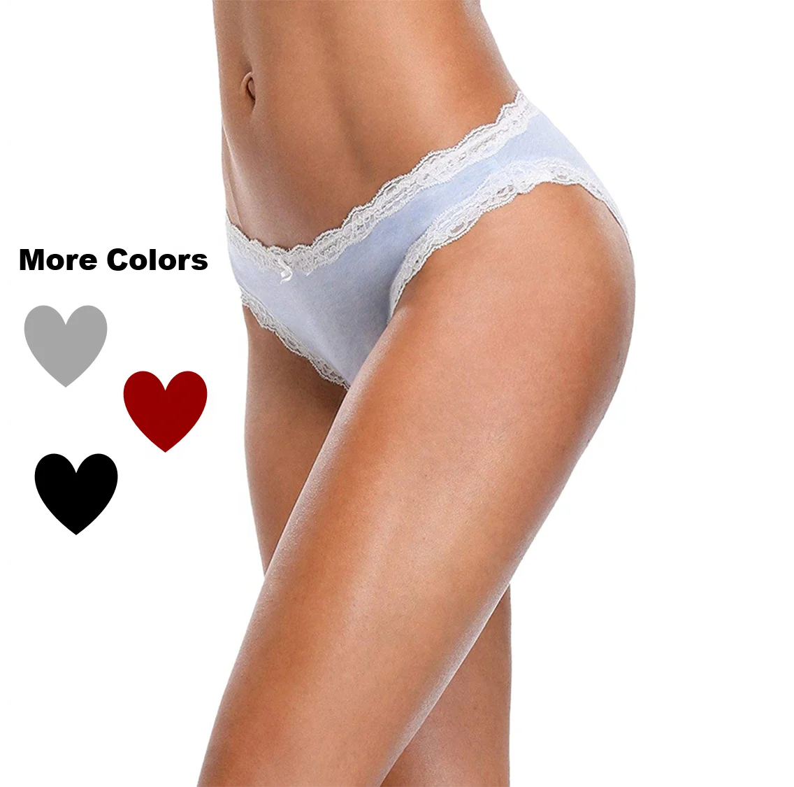 

Ladies High Knickers Waist Inflatable UnderPants Cotton Lace Sexy Panties Women Lingerie