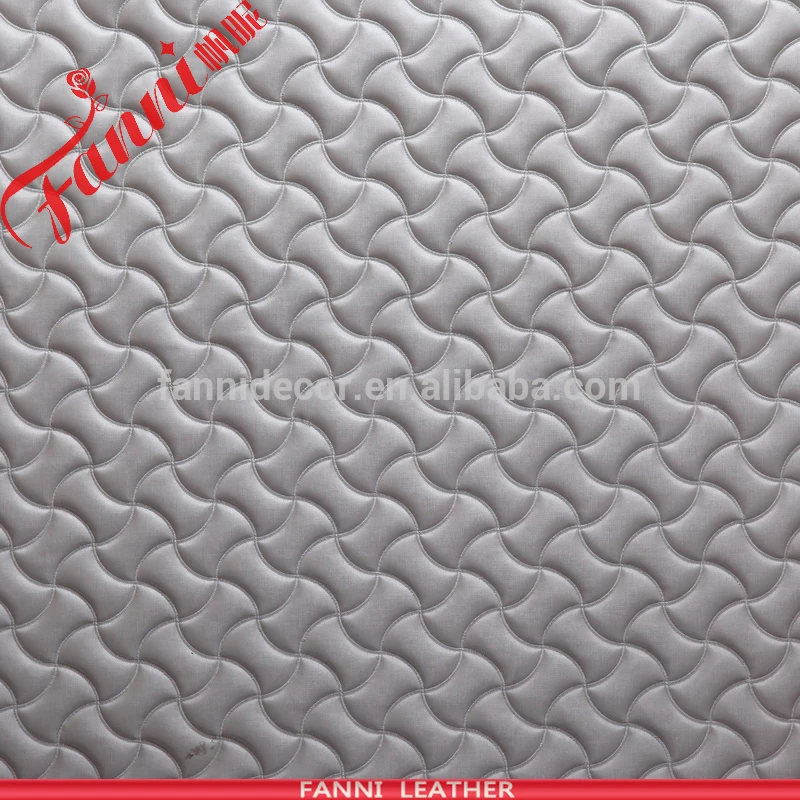 Wholesale Embroidery Pattern Sofa PVC Synthetic Leather Roll Stock Lot For Car Seat