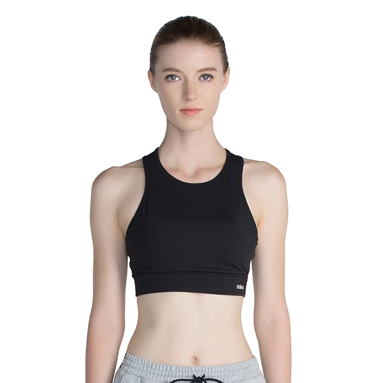 

2020 wholesale fashion yoga bra women mesh racerback Strapless removable cup Sports Bra, Customized colors